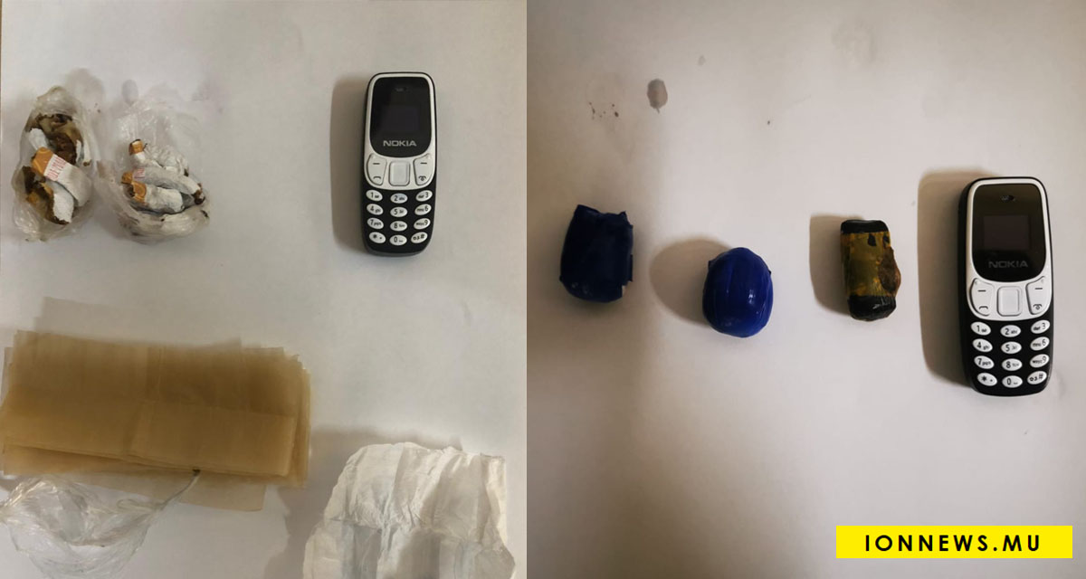 Un prisonnier de 33 ans purge un téléphone portable, des cigarettes et du  papier à rouler